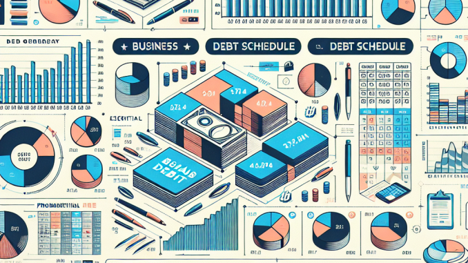 Decoding the business debt schedule: your financial compass