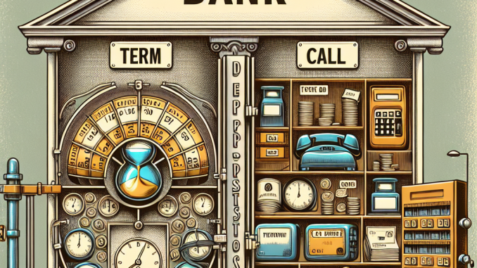 Unlocking the differences: term deposits versus call deposits